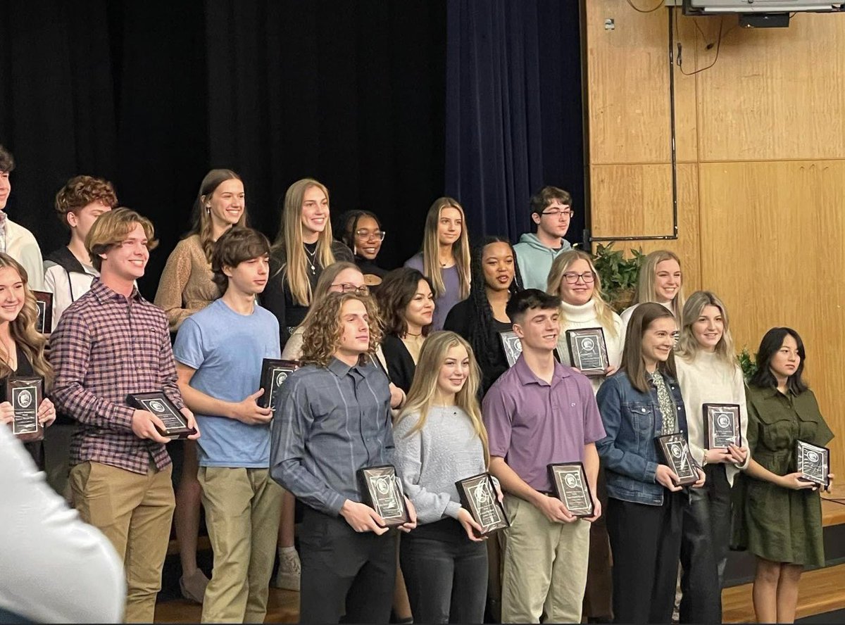 Congratulations to our Top 20 10th, 11th, and 12th for achieving Academic Excellence!