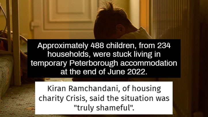 🏨 According to reports, 50 👩‍👧‍👦 of the families were living in B&Bs, hostels or refuges.
📈 It's anticipated that this number will have increased over the last six months❗️😢

#TemporaryAccommodation #VulnerableHouseholds #Homelessness #HousingCrisis #Peterborough