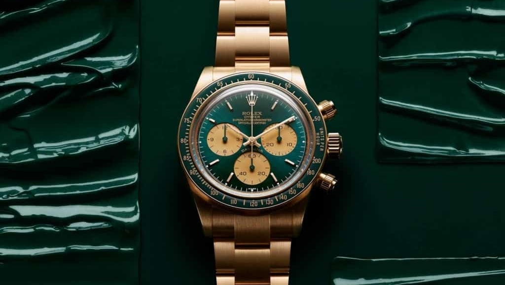 Artisans de Geneve has unveiled a beautiful new custom creation they’ve dubbed the “Honey Green” Daytona. Check it out at the link below.

l8r.it/RgGs

#wornandwound #experienceenthusiasm #artisansdegeneve #rolex #daytona