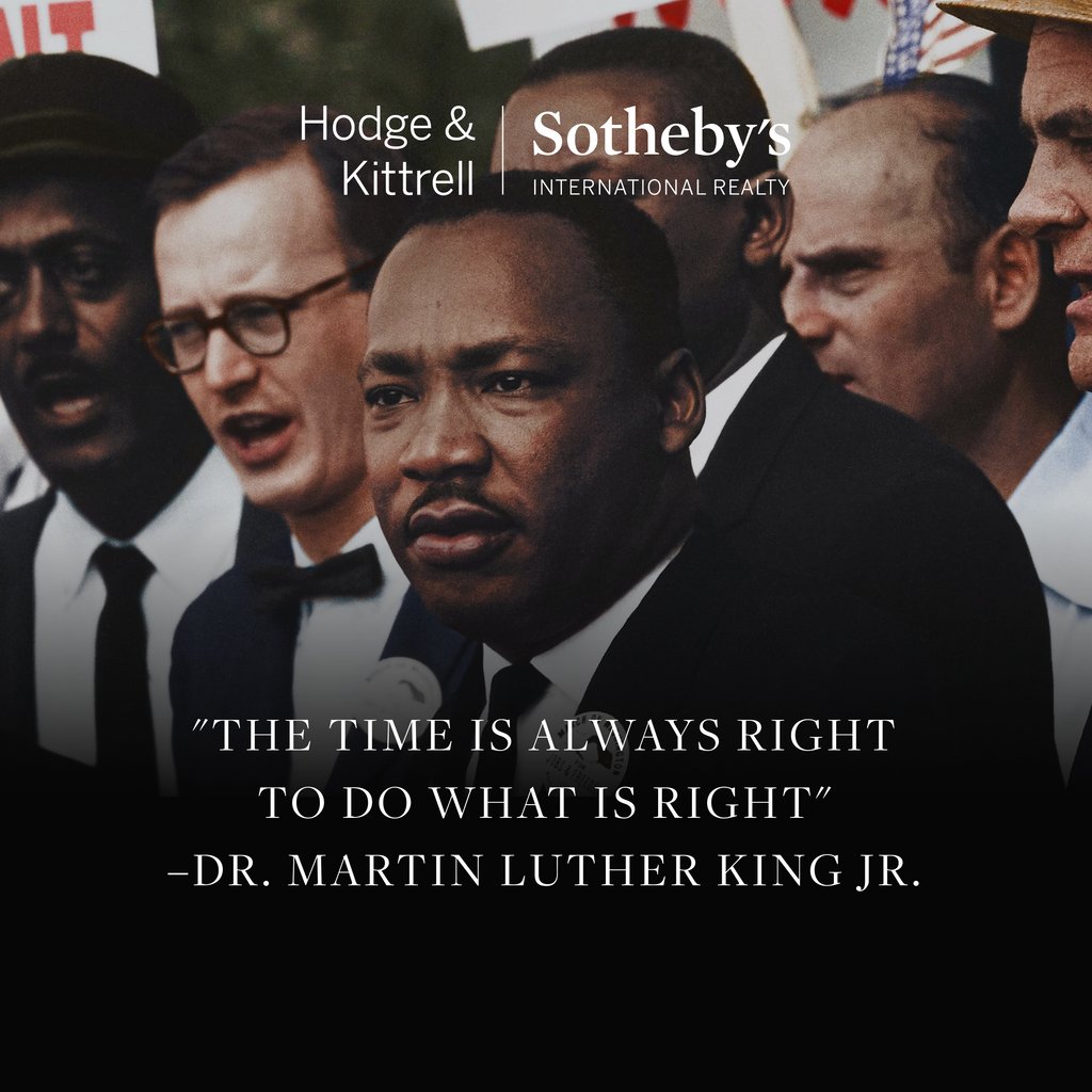 'The time is always right, to do what is right.' 
Today we honor Dr. Martin Luther King Jr.  

#SIRcletheglobe #hodgekittrellsir #MLKday