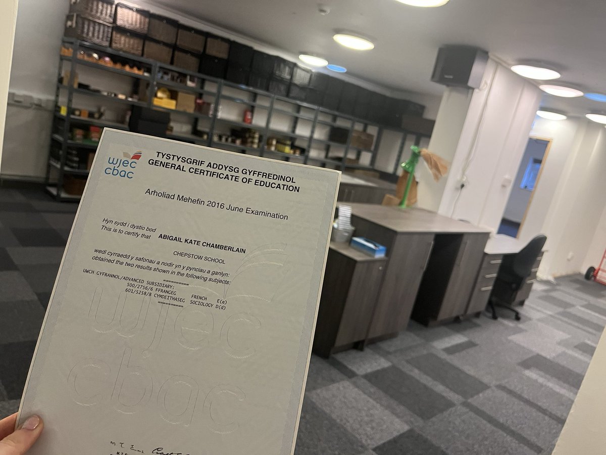 ChamberlainAbi's tweet photo. I thought the world ended when I received my A-Level results. Everyone seemed so happy and my heart completely sank to the floor. I have thought about throwing out these exam results so many times but they are a reminder of how far I’ve come. Don’t let a grade define who you are! https://t.co/hfuCZ34LoI