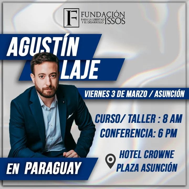hectoracunat's tweet photo. 📣 ¡La Fundación Issos para la Libertad y el Desarrollo siempre a la vanguardia defendiendo las ideas de la libertad!
¡Por eso te traemos al más importante intelectual de la #BatallaCultural
¡ @AgustinLaje en Paraguay! 🇵🇾
#agustinlaje
#issos
#libertad
#nuevaderecha https://t.co/Kwml7GKCRk