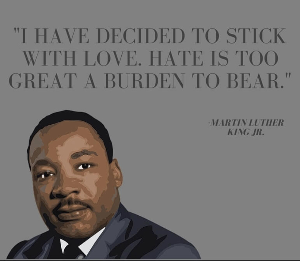 In honor of Dr. Martin Luther King Jr.

#MartinLutherKing #mlk #drking #MLKDay2023 #HonoringMLK #ChooseLove #Remember #jcar #bettertogether #thatswhower