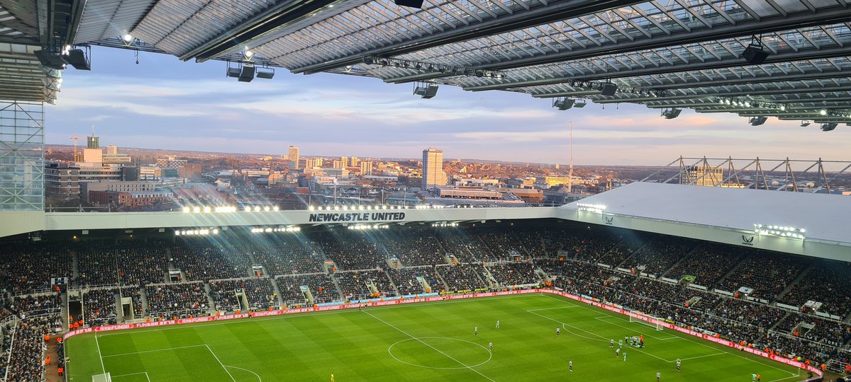 Muskyqos's tweet photo. @nufc.
City view from our seats yesterday.
Great result. https://t.co/4yNBANAK4T