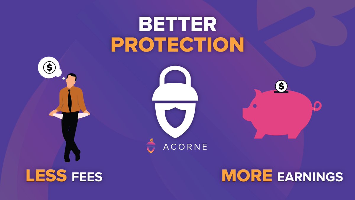acorne_io's tweet photo. Everyone wants a slice of your pie, and the middleman has left our pockets dry.

Acorne's use of the blockchain protects your transactions and your pockets.

You deserve more! https://t.co/a6oo1QTGG0