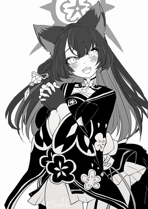 ワカモ・・
 #ブルアカ 