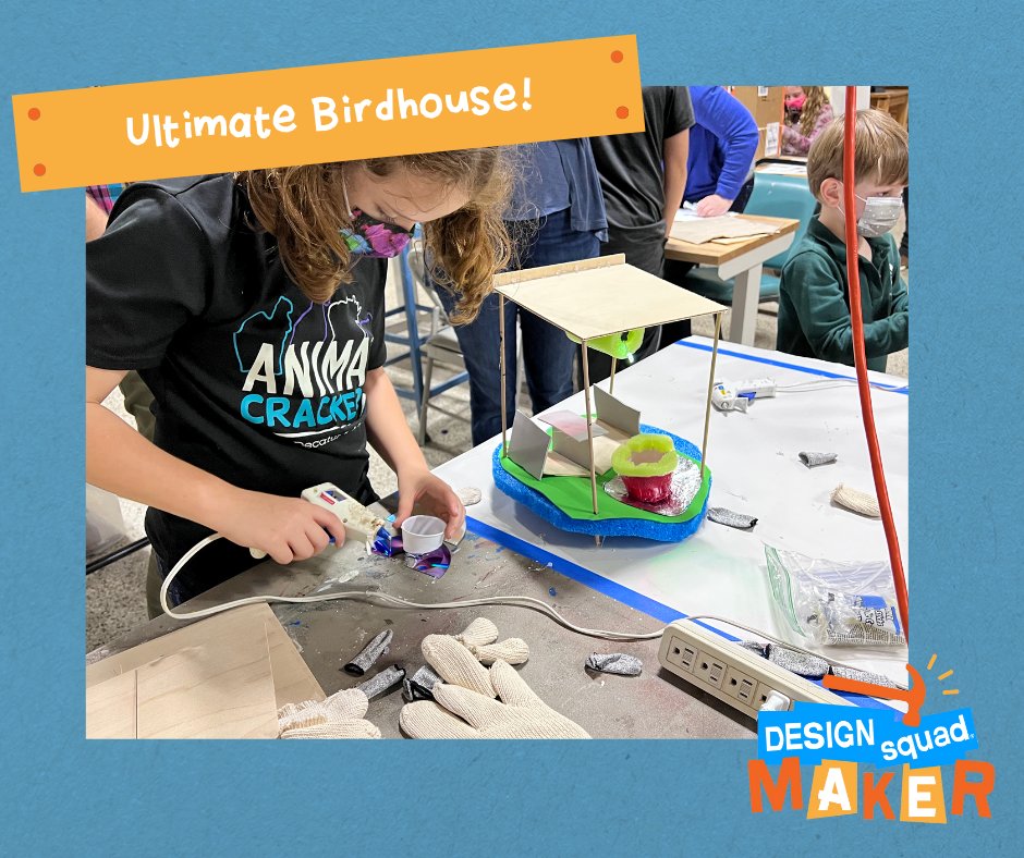 In the Animal Inventions workshop from Design Squad Maker, kids use engineering design to find a way to make the lives of animals better! You can find everything you need to run this workshop from PBS LearningMedia! #DesignSquad Find the workshop: bit.ly/DSMaker