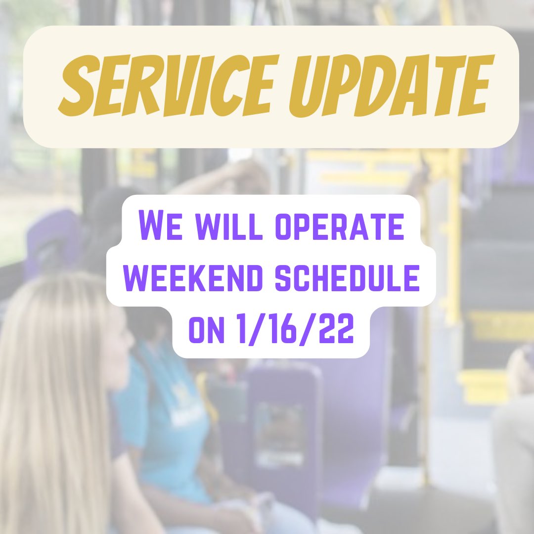 ECU Transit tweet media