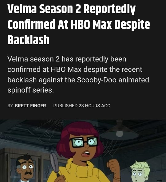 Velma Renewed for Season 2 at Max