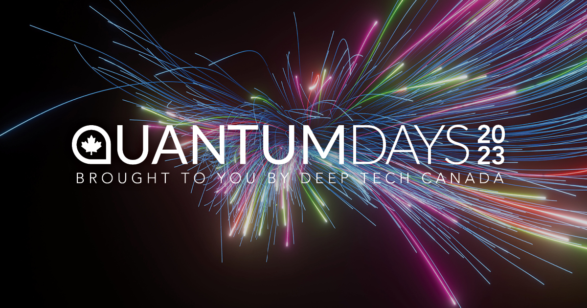 The <a href="/Quantum_Days/">Quantum Days</a> virtual conference is January 17-19!

Bringing together Canada’s #quantum community to enable awareness and collaboration, this event will include talks by quantum leaders, panel discussions, a job fair, networking activities, and more.

2023.quantumdays.ca