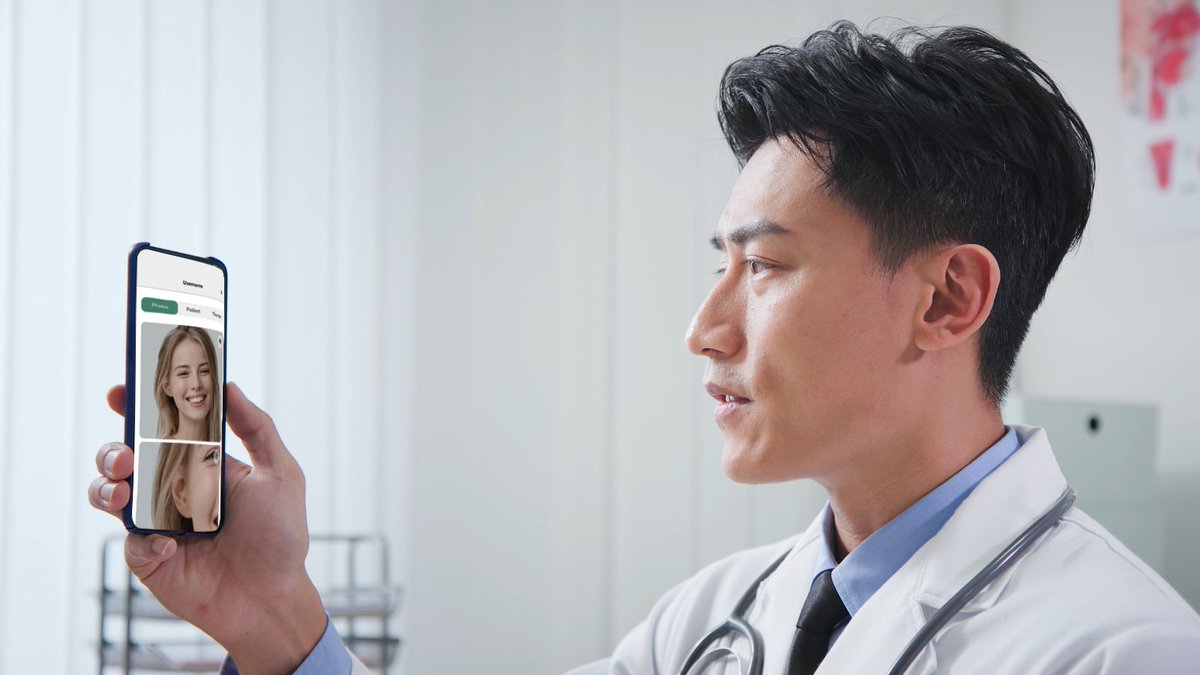 iqonic_ai's tweet photo. #Telemedicine continues to gain popularity, especially in #dermatology. 

🙅🏽‍♀️ Critical voices say that it can't replace the doctor's visit &amp; that it distracts doctors from their work in the practice.

We discussed that in our latest blogpost: https://t.co/mE1hMqtrlX
#digitalhealth https://t.co/b2phkV03NF