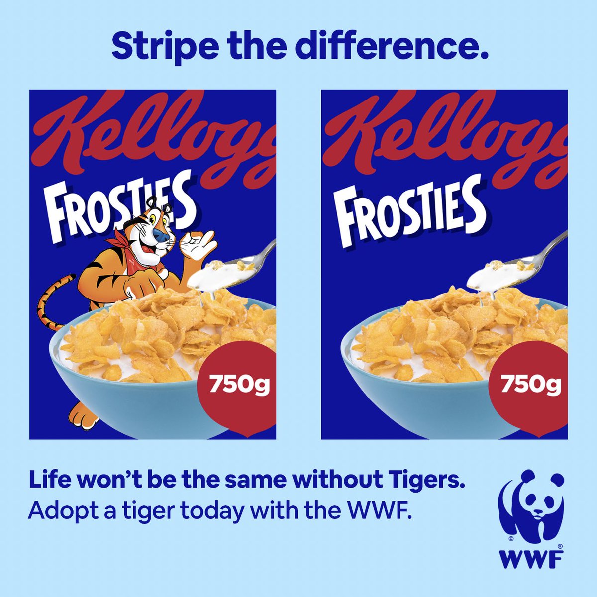 Create a poster to raise awareness of  the WWF’s tiger conservation efforts  @wwf_uk #YearOfTheTiger @OneMinuteBriefs 🐅 🥣