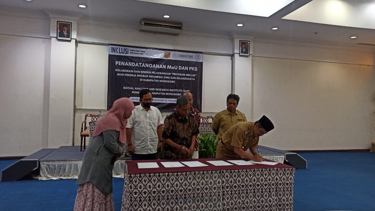 cakmul2's tweet photo. Makin meningkatkan pemajuan hak dan  perlindungan pekerja migran di kab.Wonosobo https://t.co/e94CsZIYtc