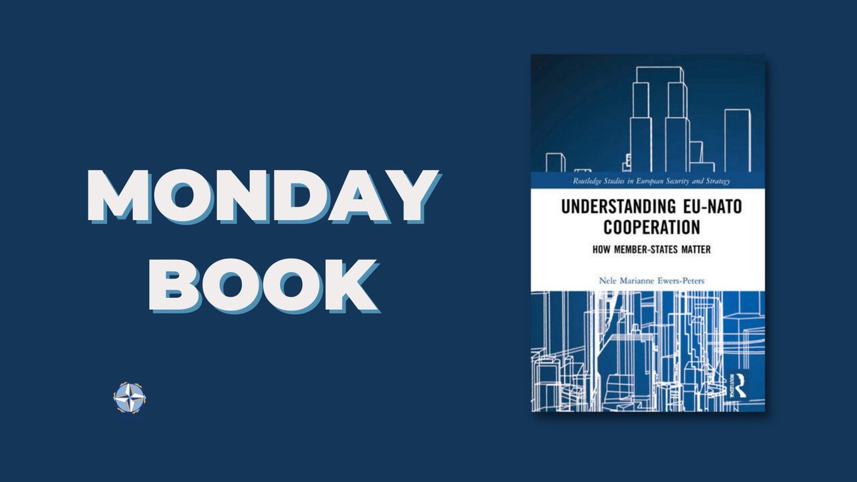 NATOFoundation's tweet photo. #Mondaybook | Last week a new #JointDeclaration aiming at enhancing @NATO-#EU Cooperation was signed: a crucial step at this critical juncture for Euro-Atlantic security. Dr @nmep20’s book offers a timely overview of the two key actors' partnership.
➡️https://t.co/oCV17ilPnc https://t.co/mAIzO7i1og