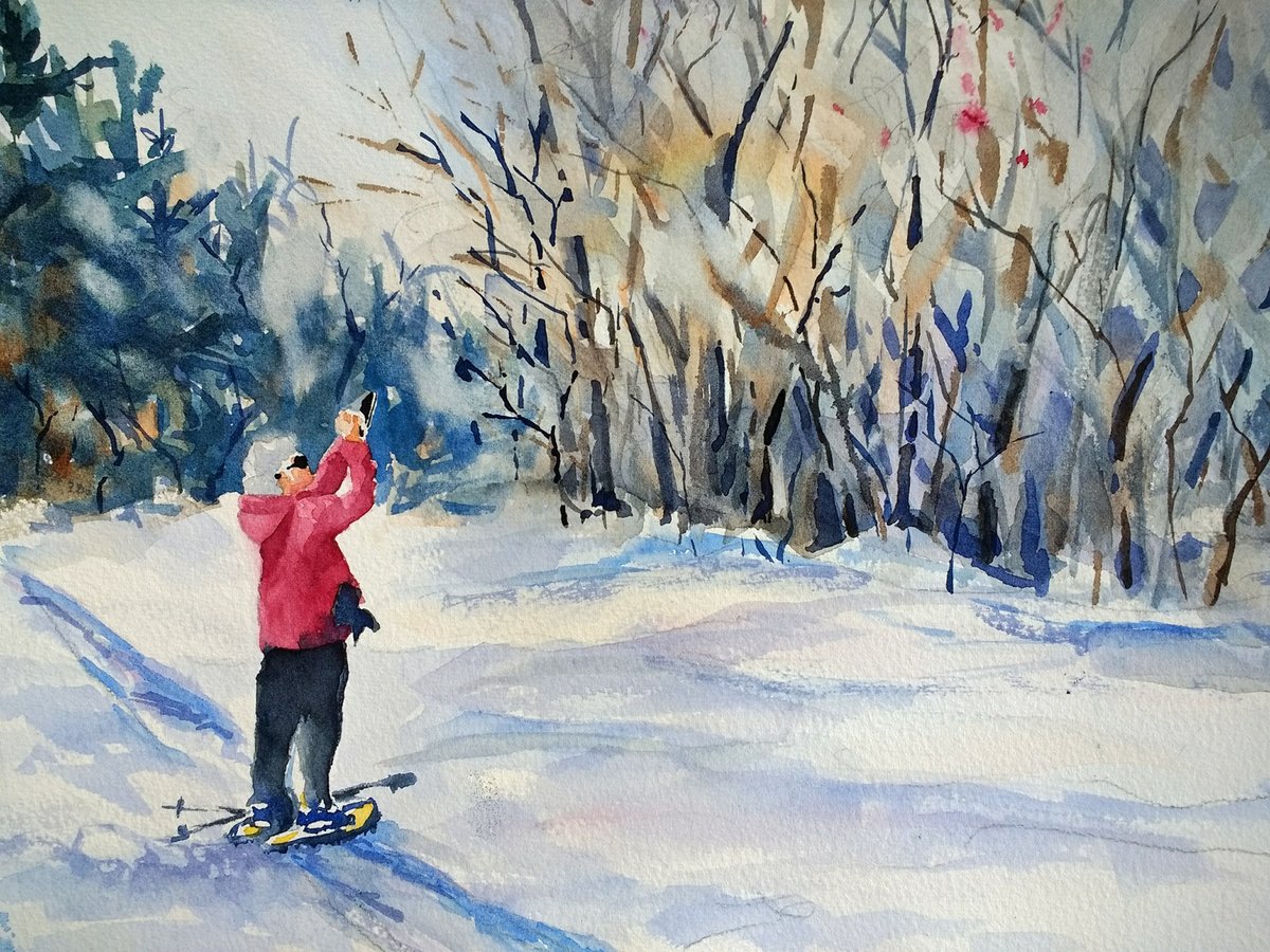 Looking for something to do? How about an art exhibition <a href="/BaltimoreWoods/">Baltimore Woods</a> with watercolor paintings?  Read the story from <a href="/JSmithWAER/">John Smith</a>:  bit.ly/3CQZnSu <a href="/waer883/">WAER Syracuse Public Media</a> @SallyStormon