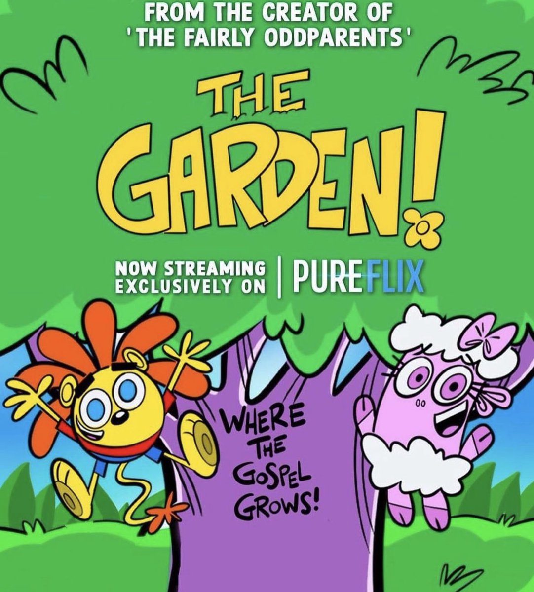 GardenCartoon's tweet photo. FIRST SIX EPISODES now streaming on PURE FLIX! https://t.co/rB469itik6 https://t.co/CBvSg5mFgF #faith #jesus #JesusChrist #Christianity #gardencartoon #fairlyoddparents #DannyPhantom #bible https://t.co/81gTQKSXFr