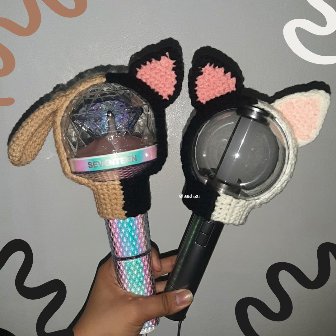 iwonshu's tweet photo. caratbong and engenebong crochet lightstick covers from past orders 🥹🫶 posting with the hashtags for feedback/proof purposes
₍ᐢ..ᐢ₎♡̷ #ecacrochet #ecafeedbacks https://t.co/FfDDoeTIC2