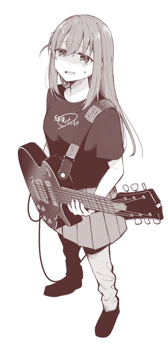 後藤ひとり「後藤ひとりさん #ぼっちざろっく 」|すのはら風香❤️‍🔥♻️のイラスト