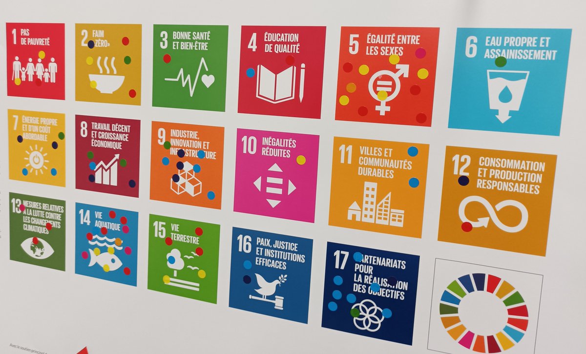 Journée avec les éco-délégués au lycée Monnerville à Cahors. Des pistes d'actions à mener à leur retour dans les établissements notamment sur les objectifs "égalités entre les sexes" et "vie aquatique".