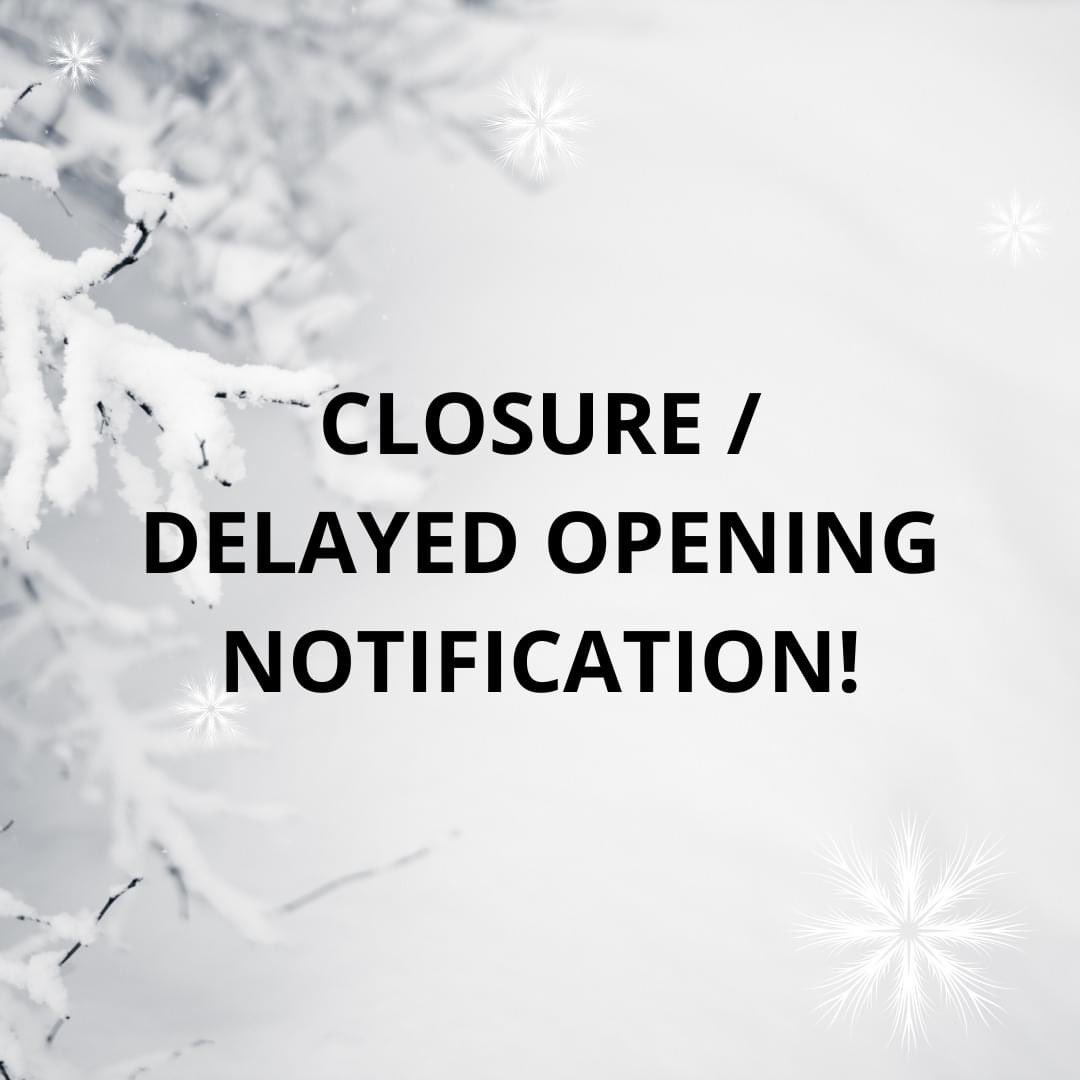 UPDATE 11:15am

PROSPECT STREET CLINIC - Will be opening at 12pm.  Our Admin Team will contact all clients as soon as possible. If you do not plan to attend your appointment today, please call 451-6837 ext 2.

CURRIE CENTER CLINIC - UNB Fredericton has closed for the day.