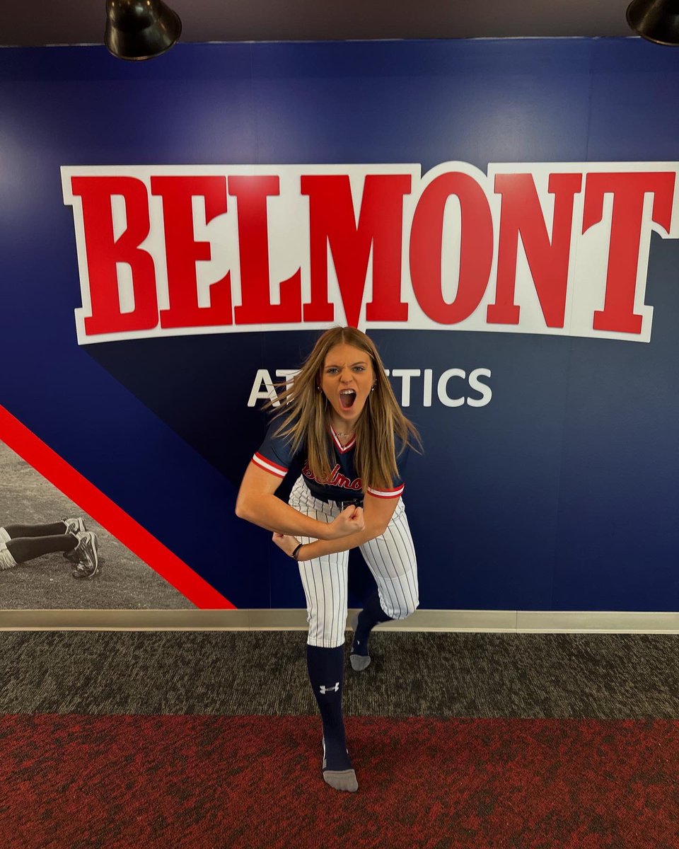 maisiedawson15's tweet photo. This past weekend I had my official visit at @BelmontUniv !! Words can’t describe how thankful I am for @LauraMatthews12 , Coach Kennedy, and Coach Shannon for having me and my family!! I cannot wait for the next 4!! #Gobruins ❤️💙🐻 https://t.co/1wLn6E9hrf