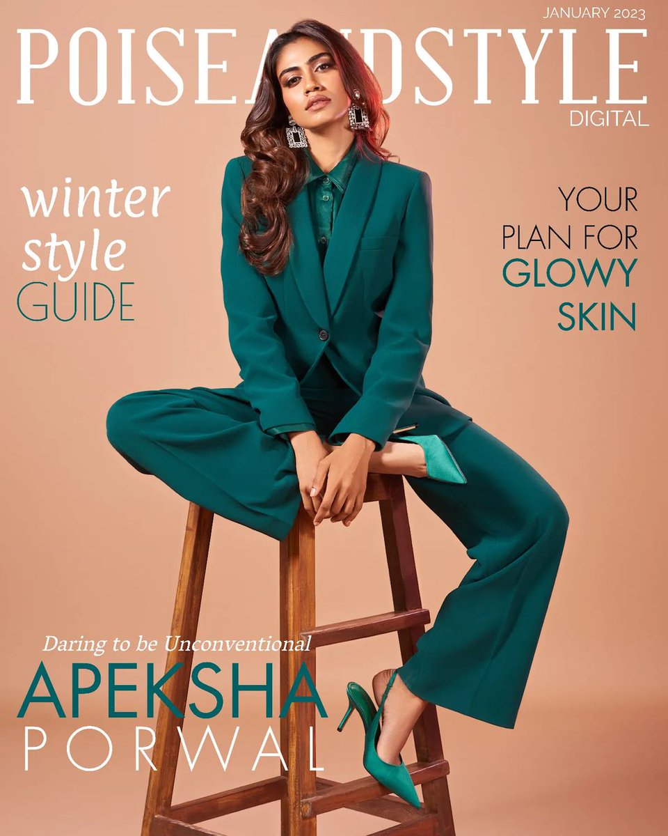 CelebBuzzIndia's tweet photo. @ApekshaPorwal on the Jan23 Digital cover of #POISEANDSTYLEmagazine https://t.co/DwwojJIG8x