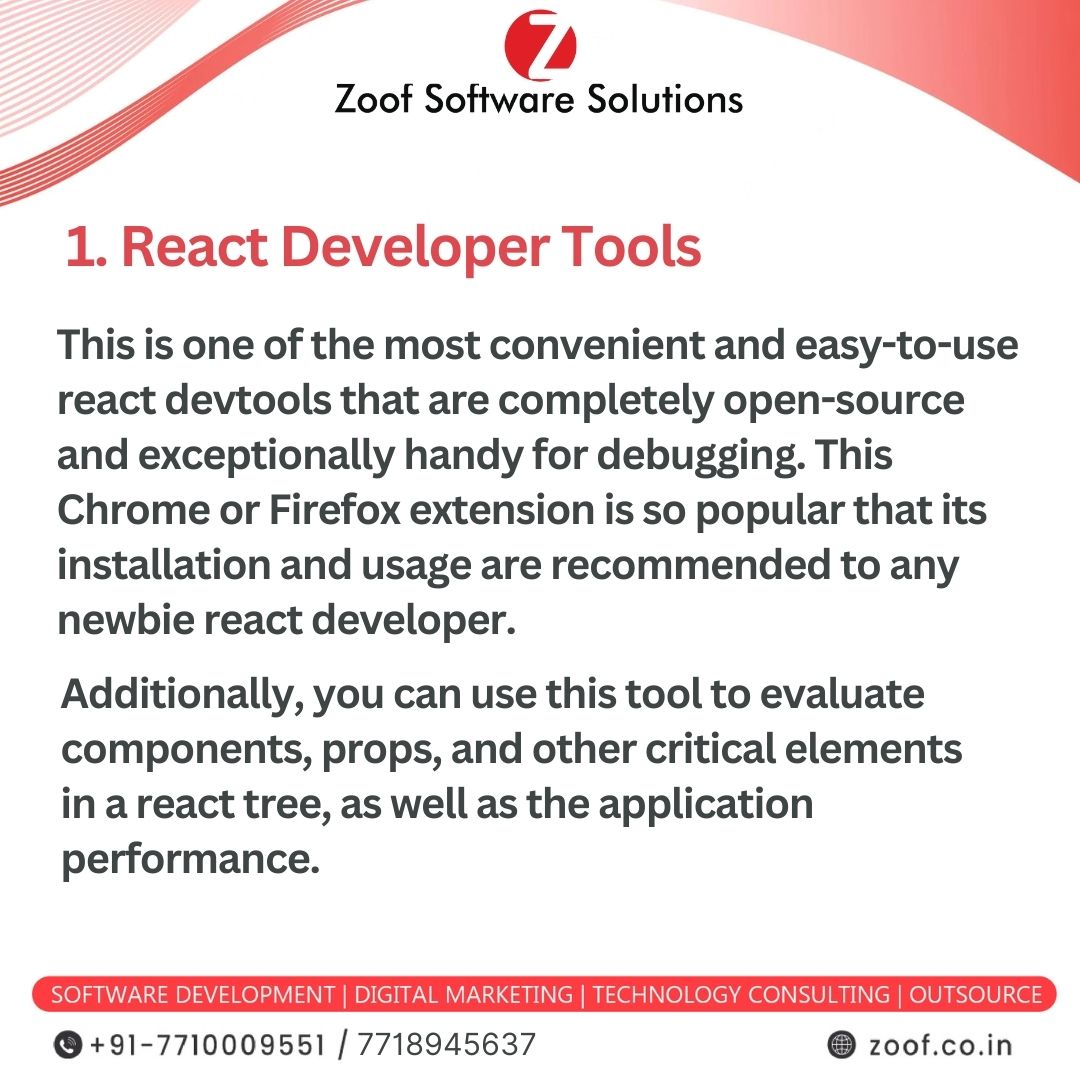 ZoofInc's tweet image. The 2023 list of top react developer tools to build quality apps
.
.
#react #reactdevelopmenttools #tools #developer #reactwebdevelopment #reactdevelopment #webdevelopmenttools #programming #apps #hirereactdeveloper #reactjs #reactnative #hirewebdevelopers #appdevelopment