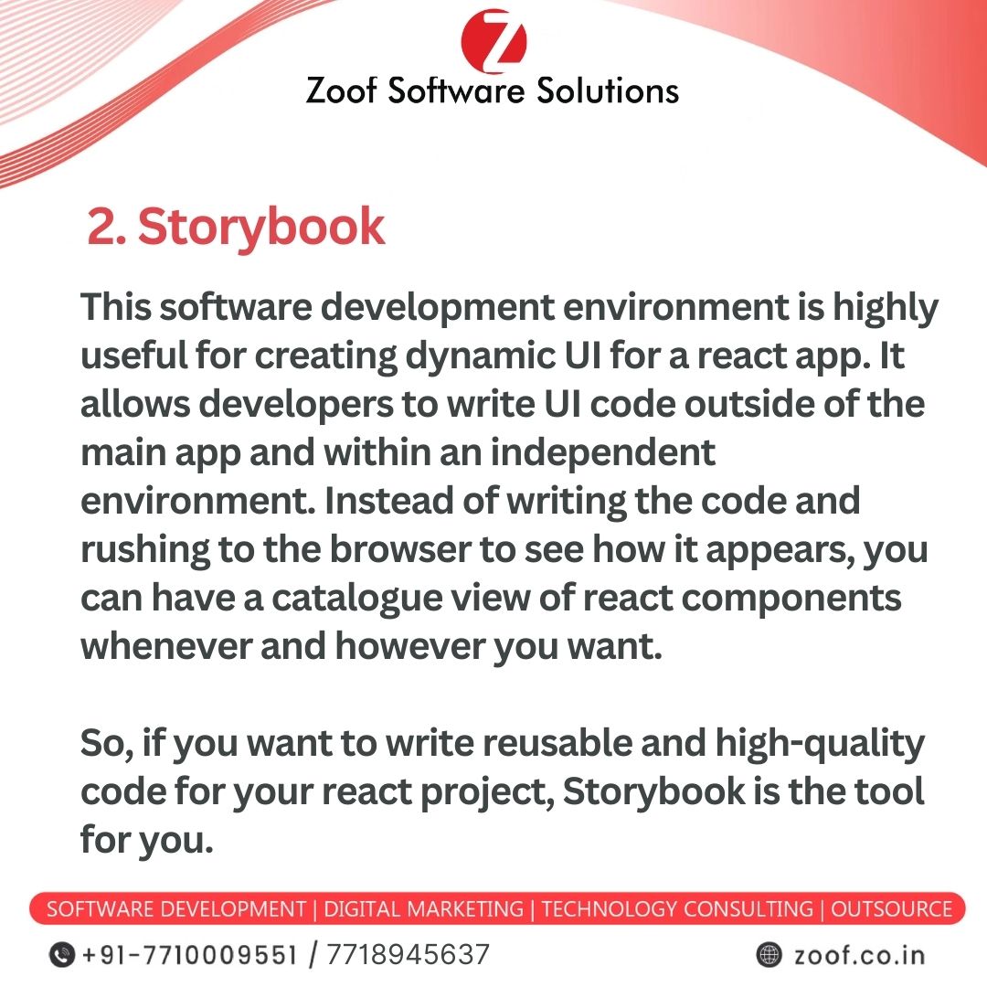 ZoofInc's tweet image. The 2023 list of top react developer tools to build quality apps
.
.
#react #reactdevelopmenttools #tools #developer #reactwebdevelopment #reactdevelopment #webdevelopmenttools #programming #apps #hirereactdeveloper #reactjs #reactnative #hirewebdevelopers #appdevelopment