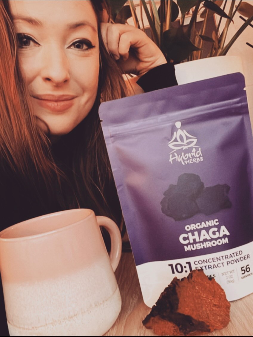 Starting the day here at Hybrid Herbs HQ with a warming Chaga tea in this freezing weather.

With its rejuvenating earthy flavour, Chaga makes an excellent coffee alternative, and is rich in minerals including manganese, zinc, iron, potassium, copper and calcium.
