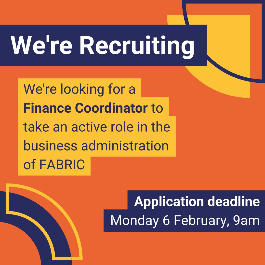 JOIN THE TEAM📢
We're looking for a Finance Coordinator (Birmingham) to take an active role in the business administration of our busy organisation.

Deadline: Mon 6 Feb, 9am
Apply now👉bit.ly/3ZItyoP
#financejobs #artsjobs