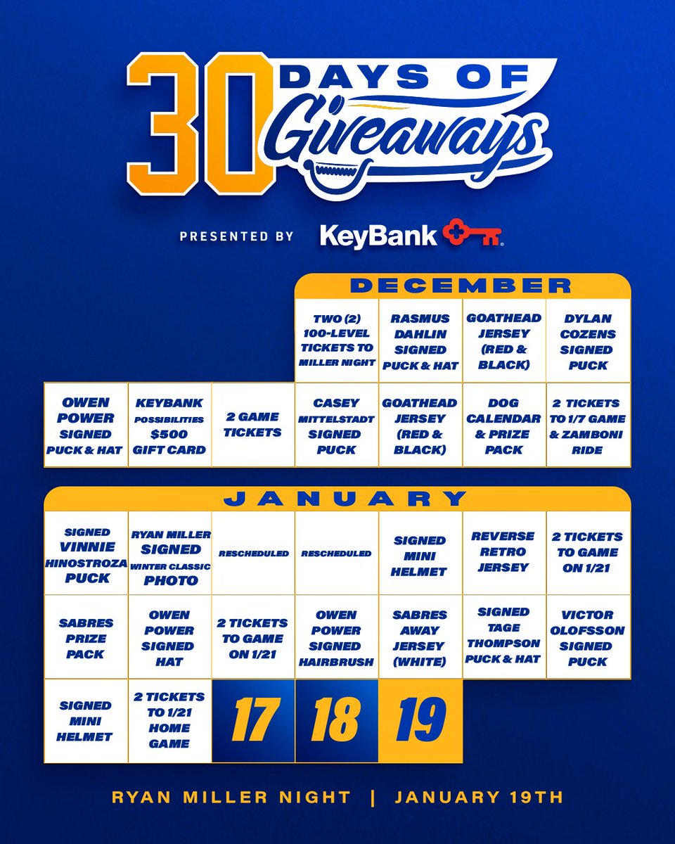Tag a friend in the comments for a chance to win 2 tickets to our game on the 21st! 🎟

Rules: bufsabres.co/3koyK1e