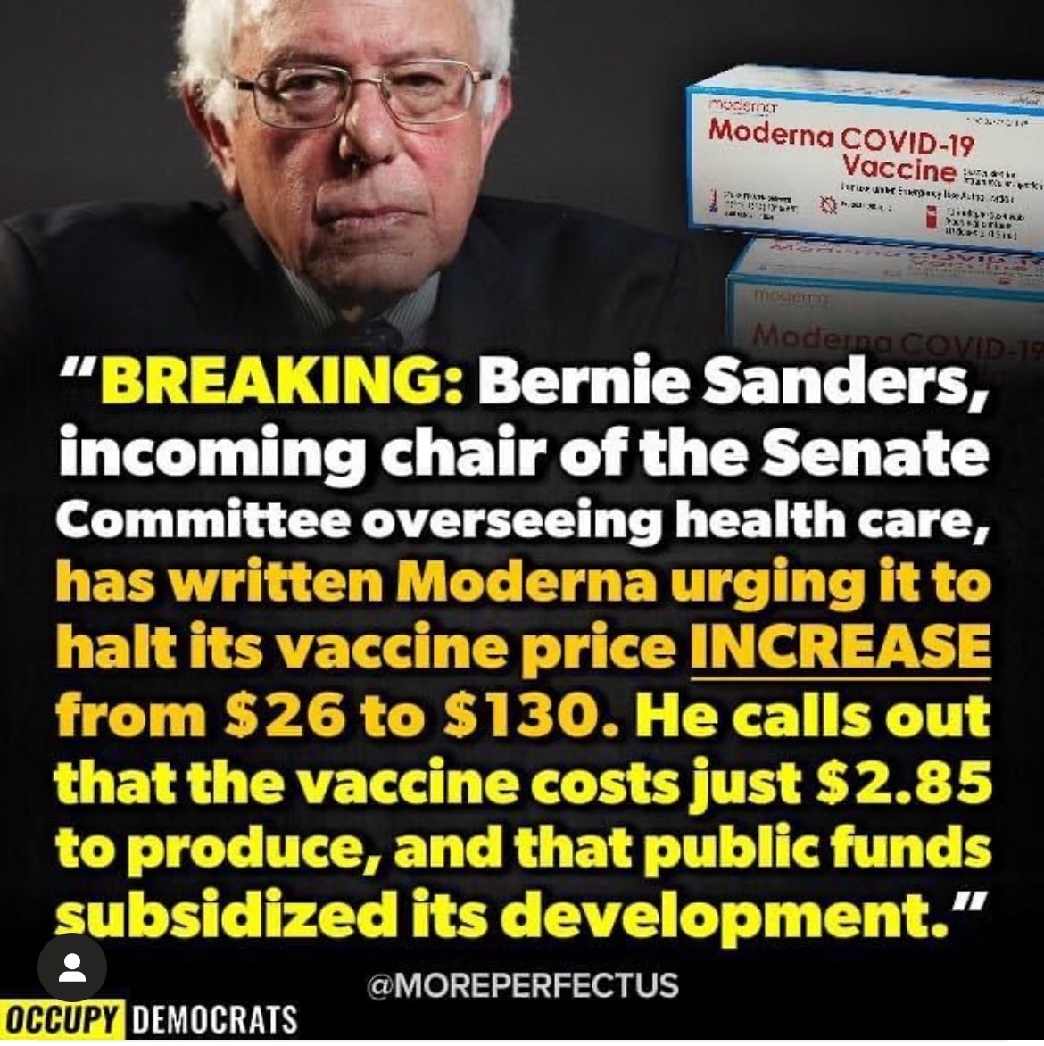buddy_dek's tweet photo. “BIG PHARMA WANTS 500+% PRICE HIKE ON A GOVT SUBSIDIZED VACCINE”! #WePaidForThat https://t.co/uP0kB9mh17