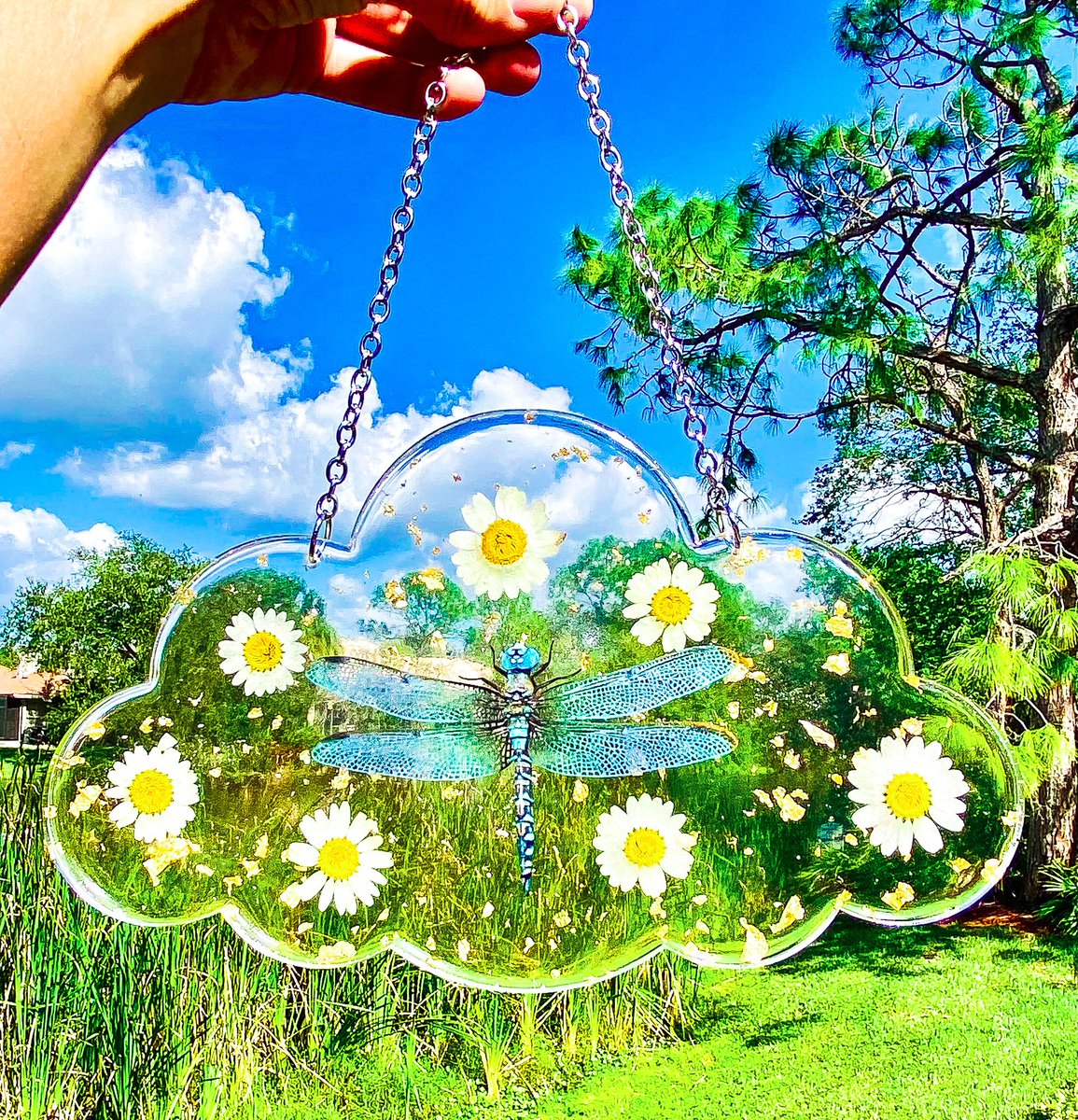 " Dragonfly Dreams " Cloud Wall Hanging✨