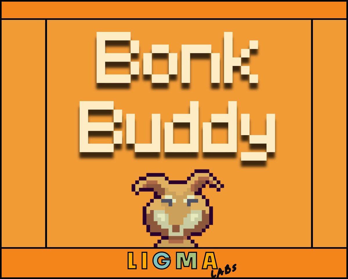 Slowly… then all at once. 

Hello <a href="/solana/">Solana</a>, we are Ligma Labs. 

We are proud to present the Bonk Buddy NFT, our debut project will be a FREE mint in the coming weeks on $SOL to commemorate the Sandstorm hackathon. WL collabs for communities are now open, DM for more details 🫡
