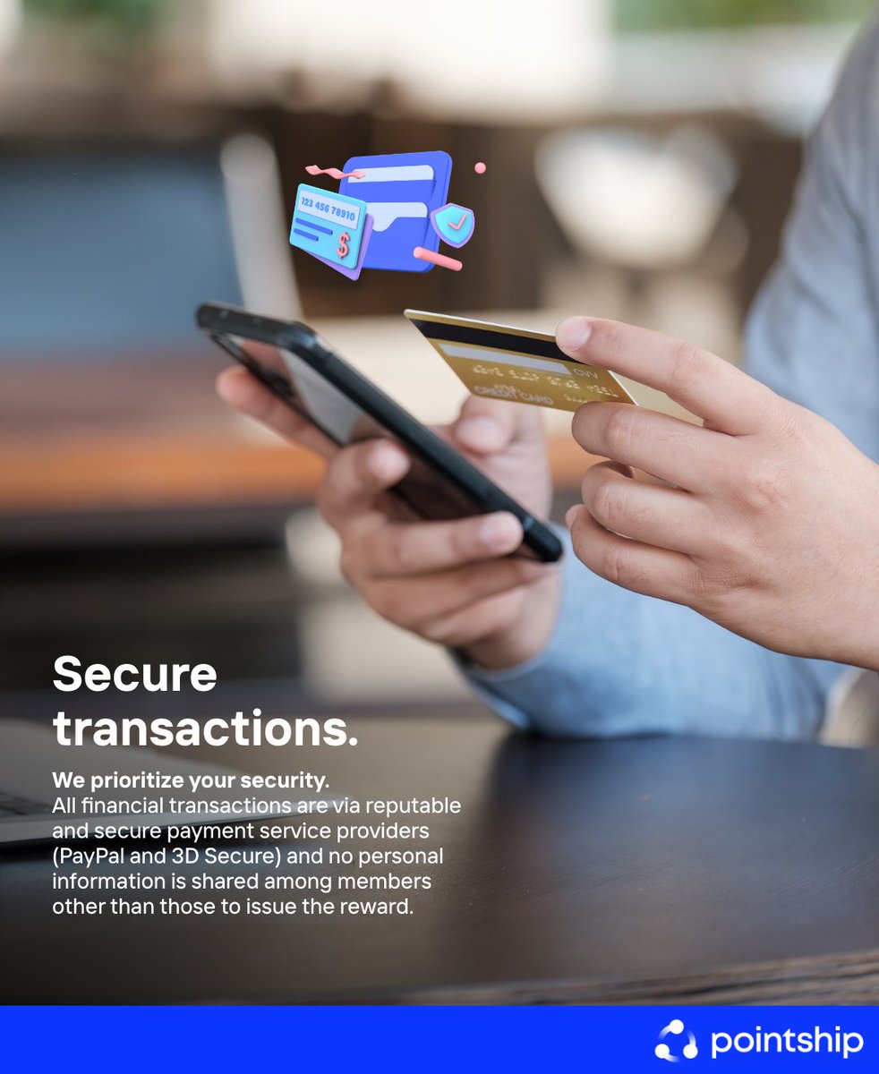 As #Pointship, we prioritize your security 🔒 Here’s how 👇