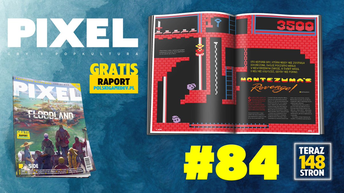 MontezumaGame's tweet photo. Nice article in Pixel! (Polish) https://t.co/WTlX6kRSsu https://t.co/aPEFA1010H