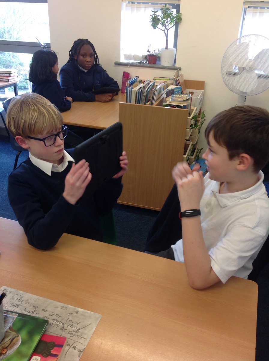 GBS_Larch_Class's tweet photo. Year 5 have been experimenting with different filming techniques in Computing: close up; mid range; long shot; high angle; normal angle; low angle. #gbs4computing https://t.co/KqKrPxfWiE