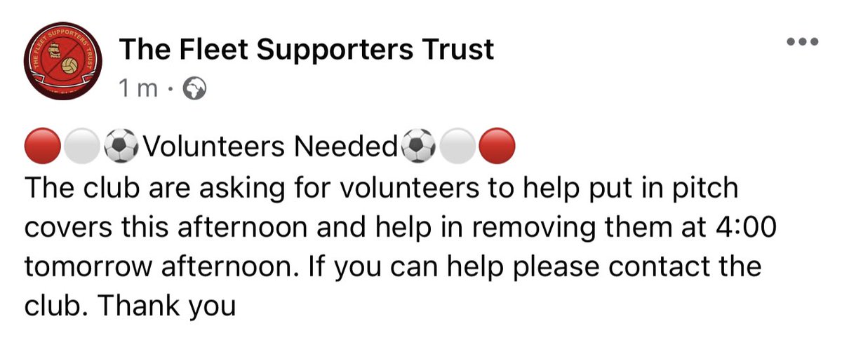 The Fleet Supporters'Trust tweet media