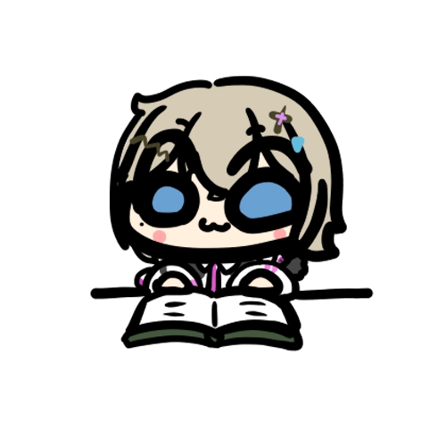 「本で調べる廿楽ないさんのイラストです#ちゃんな絵 」|ちゃぷりーぬのイラスト