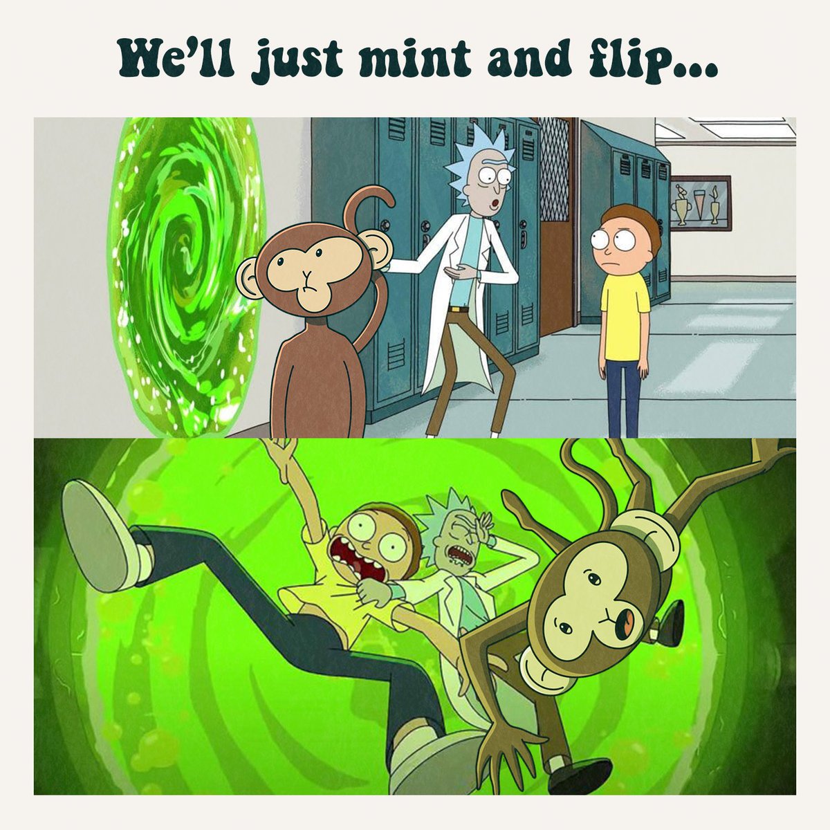 MonkeyTripNFT's tweet photo. All collabs are officially closed.
Archer only has 3 airdrops left so post your best #MonkeyTrip related meme and he'll pick 3 monkeys to give airdrops to before the big day tomorrow.
Being able to mint isn't guaranteed so get these airdrops while you can.
10 hours β³ https://t.co/h2sH8WdwWd