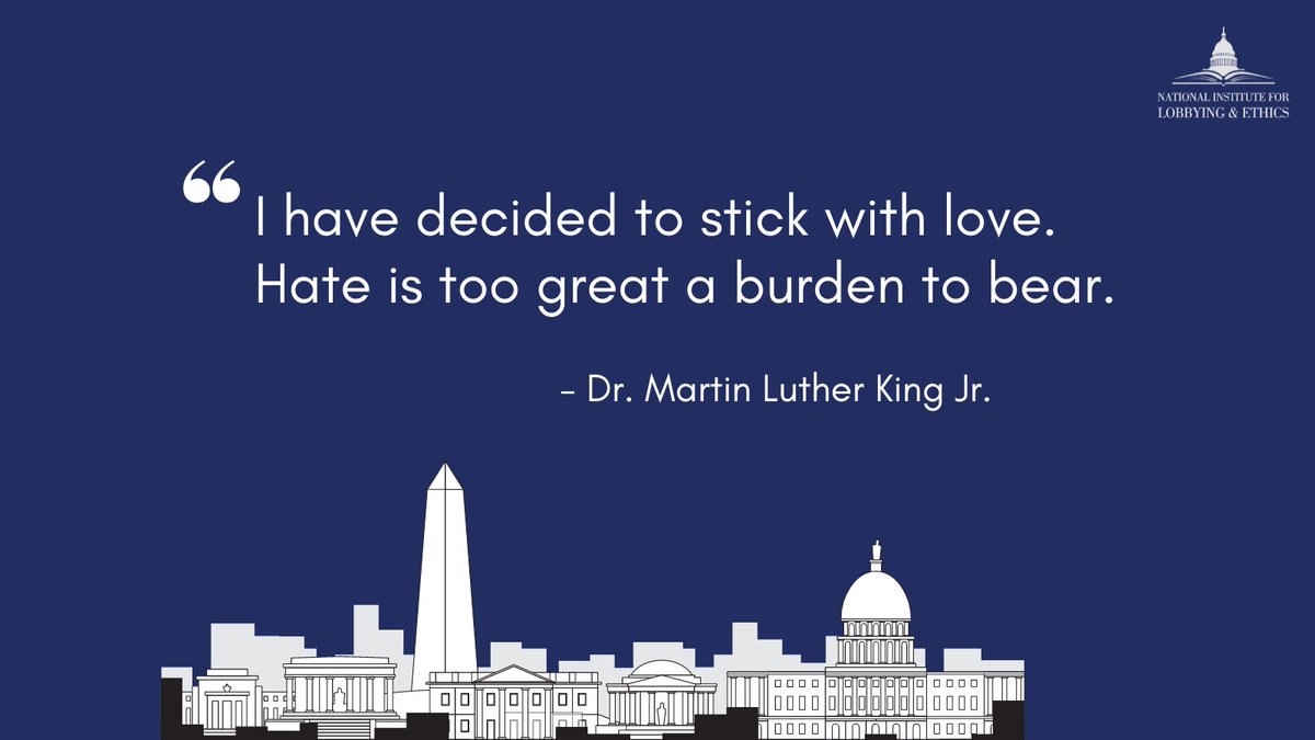 Today we honor the work and legacy of Dr. Martin Luther King Jr.