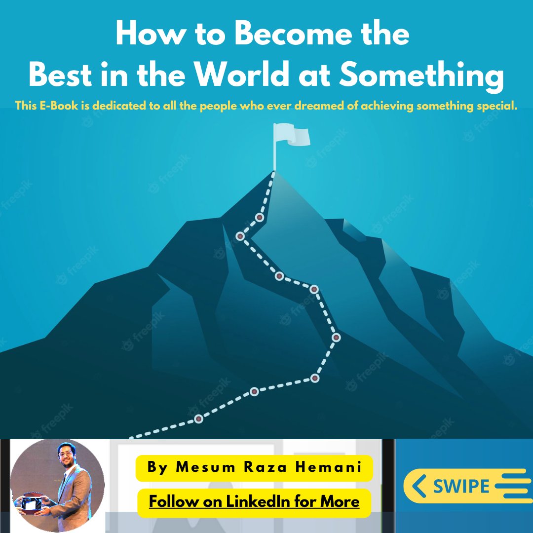 MesumRazaHemani's tweet image. I just read a great Article and thought to convert into a sequential graphic for quick read! - If you&apos;re professional from any field you shall benefit from this and would relate.

#skills #skillstacking #ideas #career