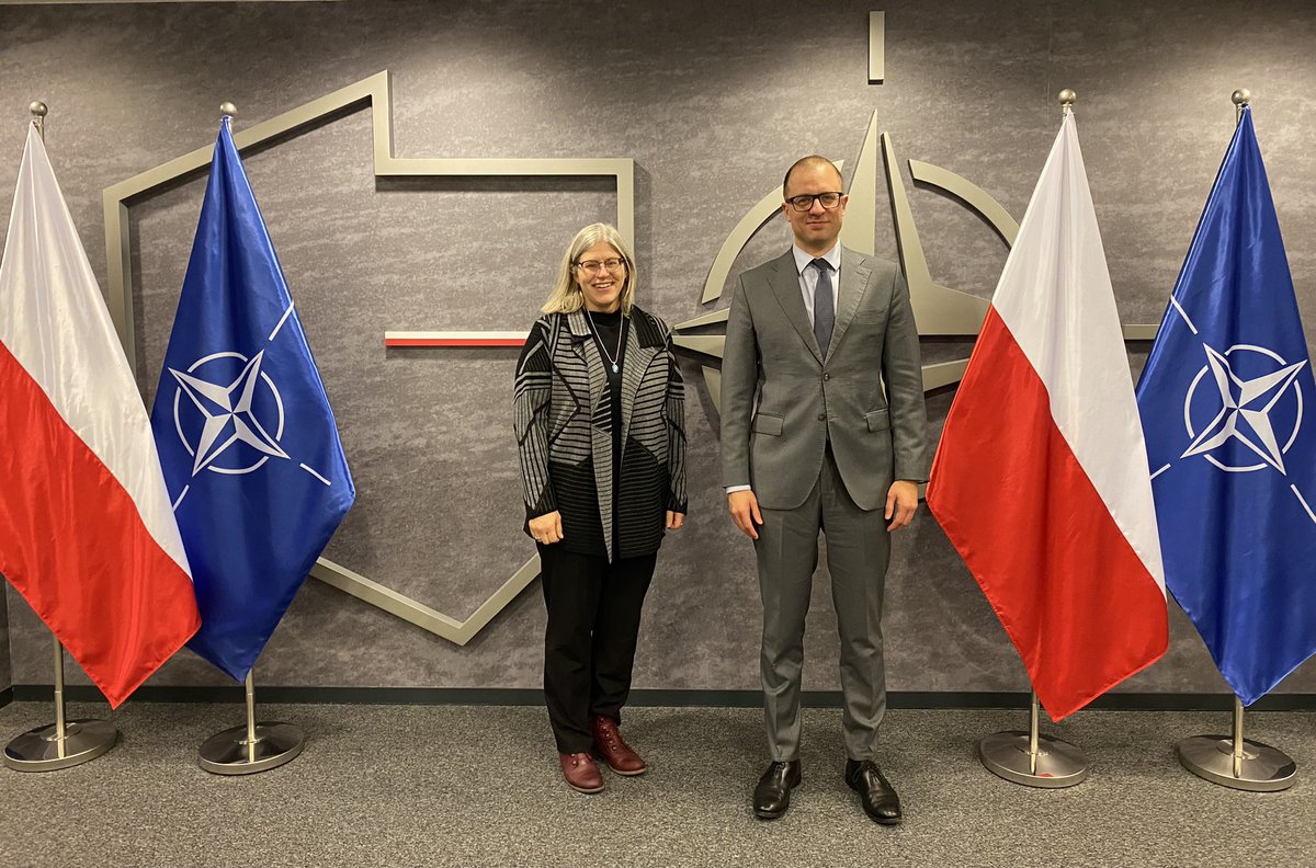 Tomasz Szatkowski on Twitter "Pleased to meet NATO Assistant