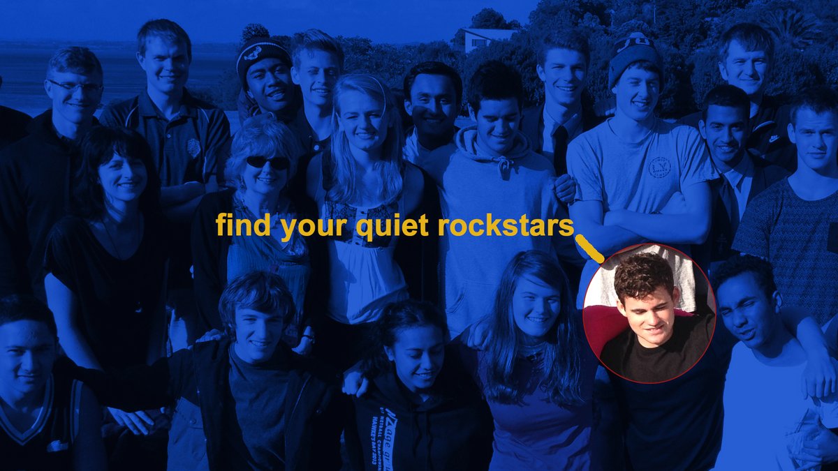 Shhhh. Did you hear that? Sometimes the best ideas come from our quiet rockstars. Those who never want to be up on stage. The ones that speak quietly if at all. The ones who struggle with eye contact.

But you know what? Sometimes they have the best ideas.