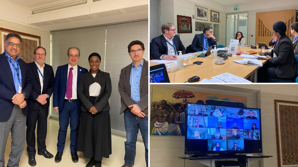 #DYK that US$12 trillion is lost every year to a broken #foodsystem? We recently met with our partners from <a href="/IFAD/">International Fund for Agricultural Development</a> &amp; <a href="/WorldBank/">World Bank</a> to co-develop the first country budget tool that will help governments &amp; partners make targeted &amp; transformative investment decisions in food systems.