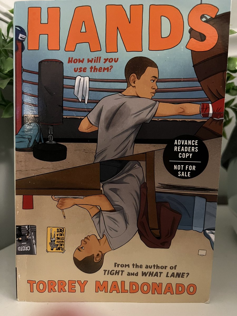 readinginthemg's tweet image. 🥊The latest by @TorreyMaldonado “hands down” this will be 1 of the best of ‘23. Trev wants to protect his mom &amp;amp; sisters by learning how to box b4 his step-dad gets out of jail. Trev is also an artist &amp;amp; has to decide how he will use his hands to build his future. #bookexcursion