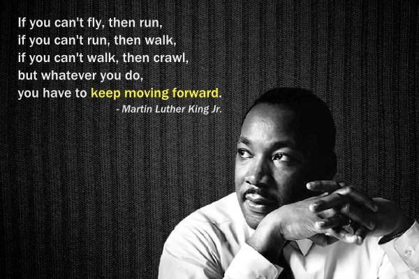 Great advice from one of the greatest leaders of all time. 
#keepmovingforward
#MLKDay2023