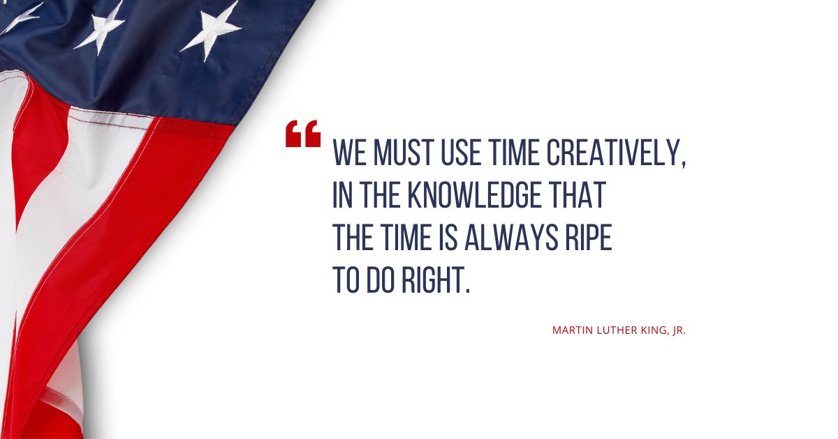 Today we celebrate the life and legacy of Dr. Martin Luther King Jr.
 #MLKDay2023