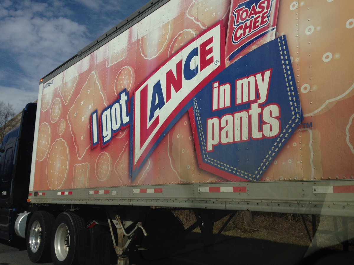 @BradMcElhinny Might I suggest you and the greatest ad campaign ever from @LanceSnacks?