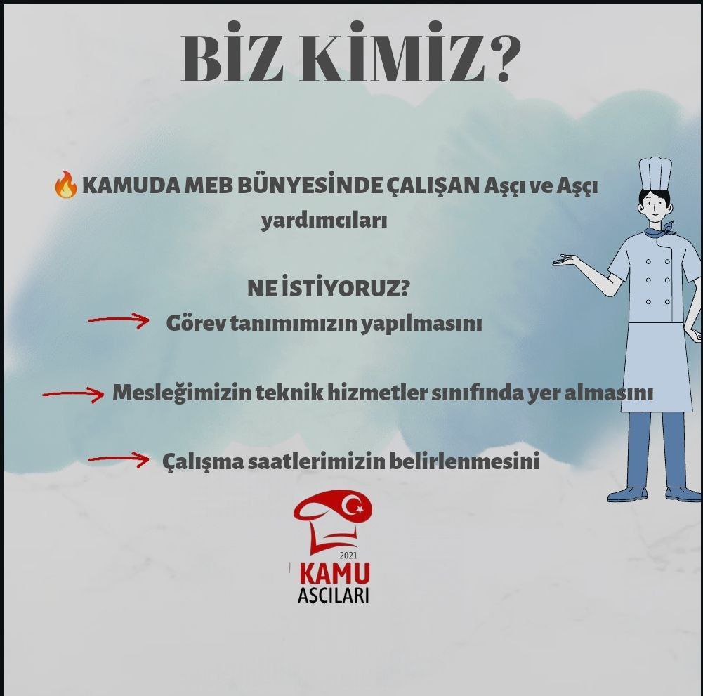 Kamunun kanayan yarası Yardımcı Hizmetler Sınıfında çalışan personelin
🔹Görev Tanımı YOK
🔹Kariyer Hakkı YOK
🔹Ek Göstergesi YOK
110 bin YHS bir an önce Genel İdare Hizmetler Sınıfına geçirilmelidir.
 @foxhaber 
 <a href="/tgrthaber/">TGRT Haber</a>
 <a href="/ekremacikel/">Ekrem Açıkel</a>       #AliYalçınYHSneYaptıSana